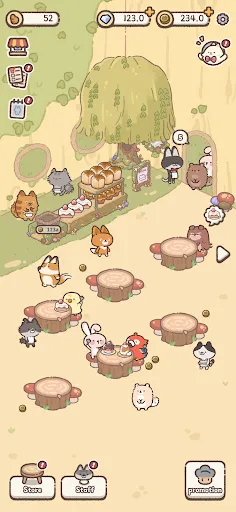 Meow Bakery 1.3.0 APK + MOD [Unlocked All] - screenshot 1