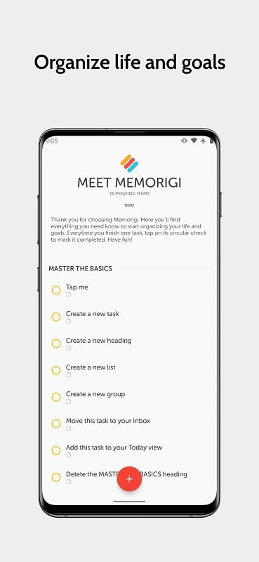 Memorigi APK - screenshot 1