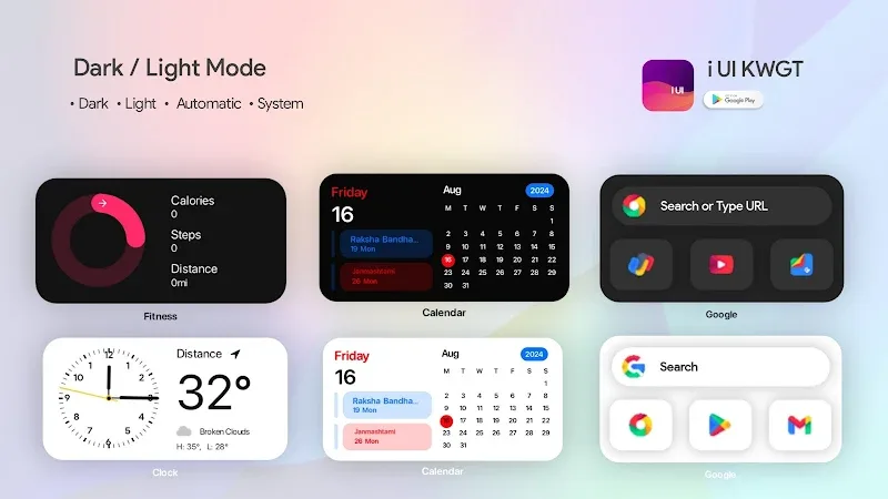 iUI KWGT - screenshot 2