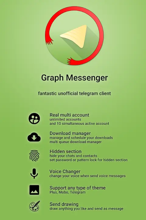 Graph Messenger - screenshot 1