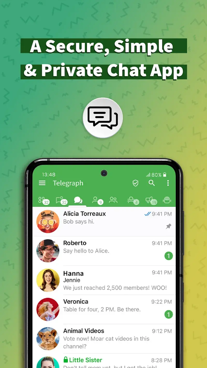 Graph Messenger - screenshot 1