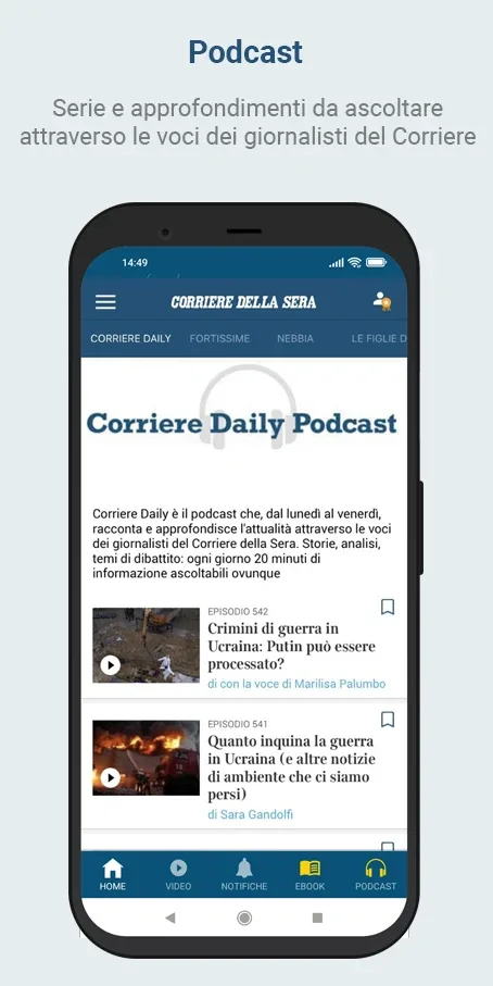 Corriere della Sera - screenshot 6