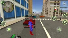 Super Rope Hero Spider Open World Street Gangster - screenshot 1