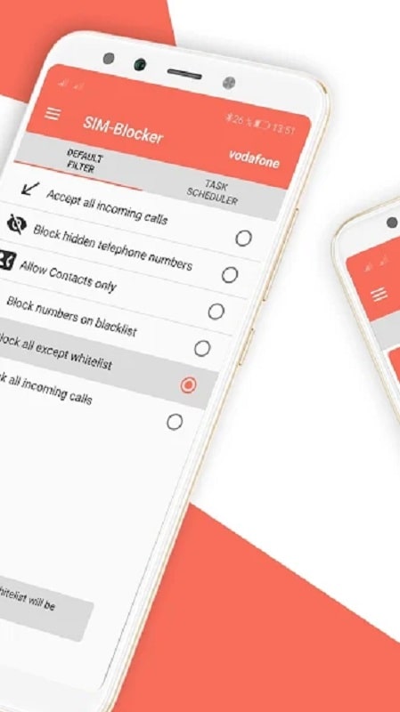 SIM-Blocker &amp; Call-Blocker APK - screenshot 2