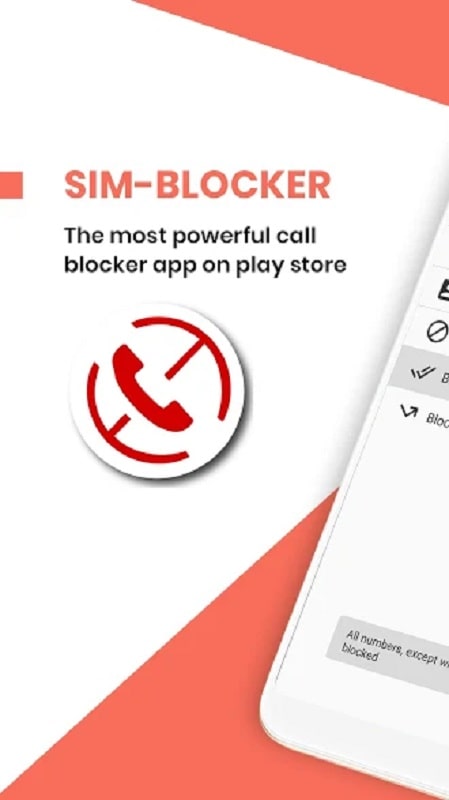 SIM-Blocker &amp; Call-Blocker APK - screenshot 4