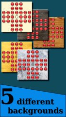 Pegs - Solitaire Halma - screenshot 1