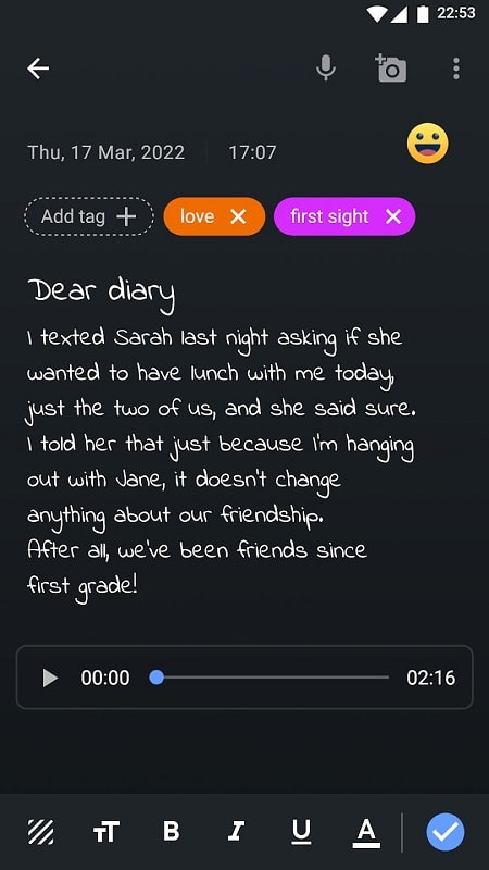 My Diary & Journal with Lock APK - screenshot 3