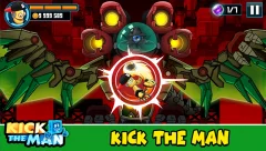 Kick the Man - Free shooting Action platformer - screenshot 1