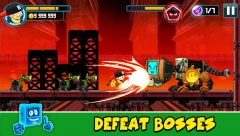 Kick the Man - Free shooting Action platformer - screenshot 3