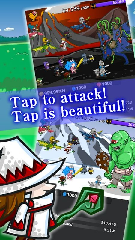 Clicker RPG Tap Princess APK - screenshot 2