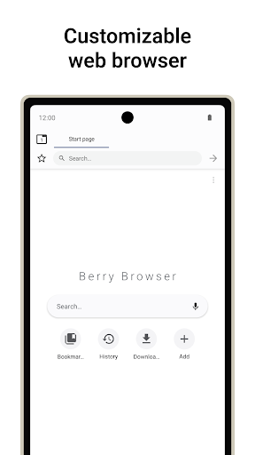 Berry Browser - screenshot 1
