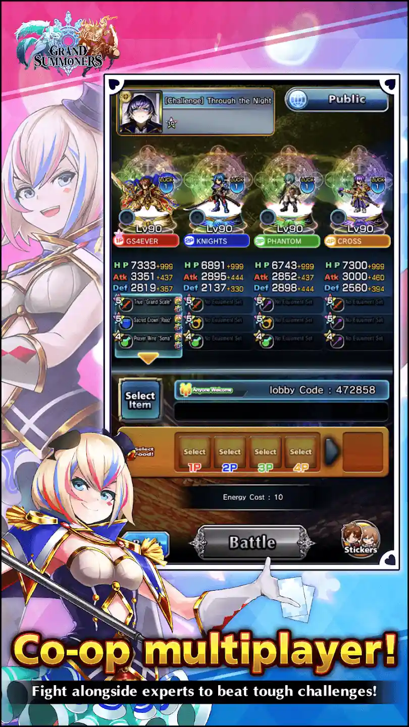 Grand Summoners APK 3.45.0 (Full Game) for Android - screenshot 6