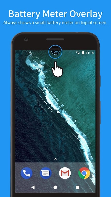 Battery Meter Overlay APK - screenshot 1
