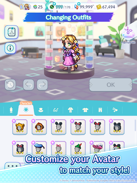 Disney Pixel RPG - screenshot 6