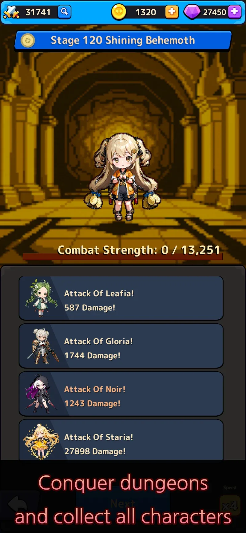 Idle RPG Starlight Chronicle - screenshot 3