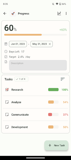 Progress - screenshot 2