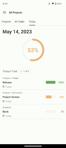 Progress - screenshot 3