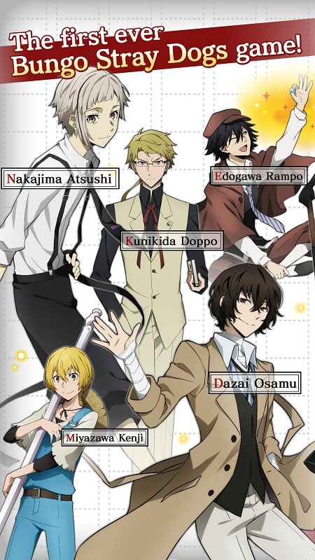 Bungo Stray Dogs Tales of the Lost APK - screenshot 1