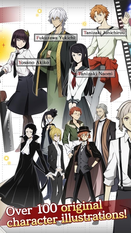 Bungo Stray Dogs Tales of the Lost APK - screenshot 2