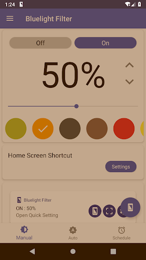Bluelight Filter for Eye Care - screenshot 2