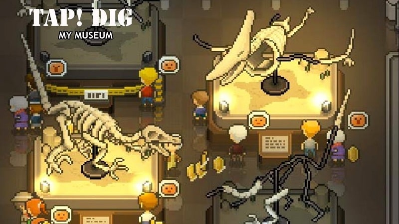 TAP! DIG! MY MUSEUM! APK MOD APK icon