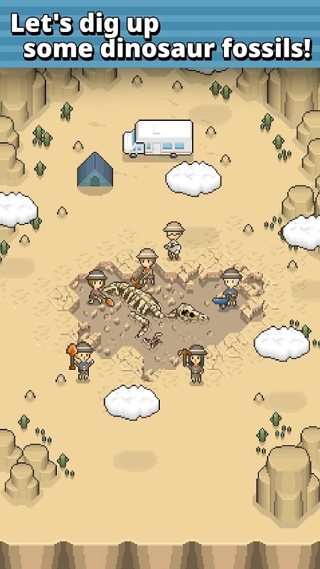 TAP! DIG! MY MUSEUM! APK - screenshot 1