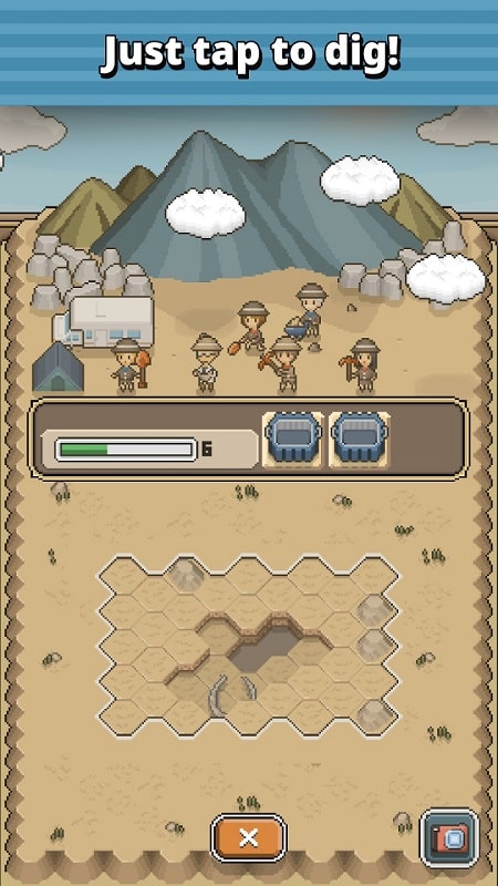 TAP! DIG! MY MUSEUM! APK - screenshot 2