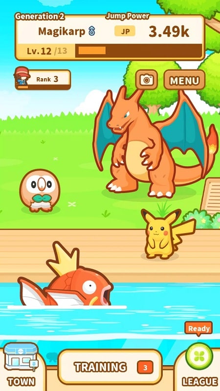 Pokémon Magikarp Jump APK - screenshot 2