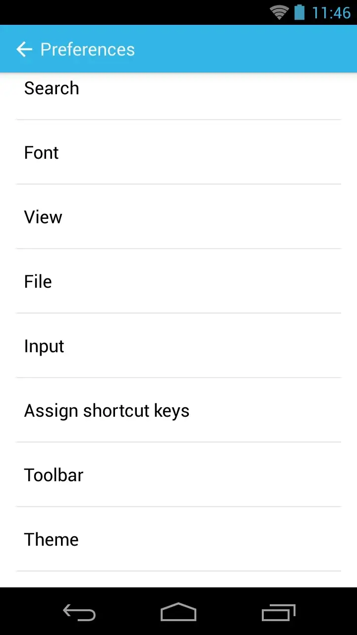 Jota+ (Text Editor) - screenshot 4
