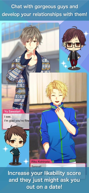 Otome Chat Connection APK - screenshot 2