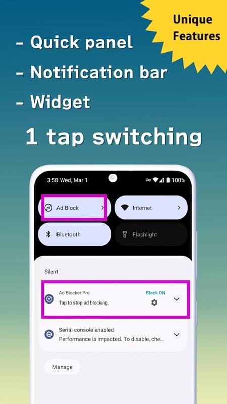 Ad Blocker Pro APK - screenshot 1
