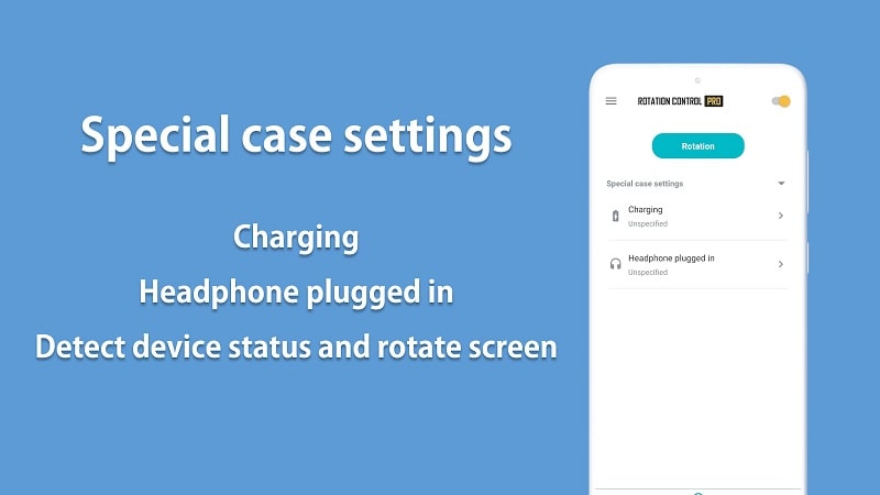 Rotation Control APK - screenshot 3