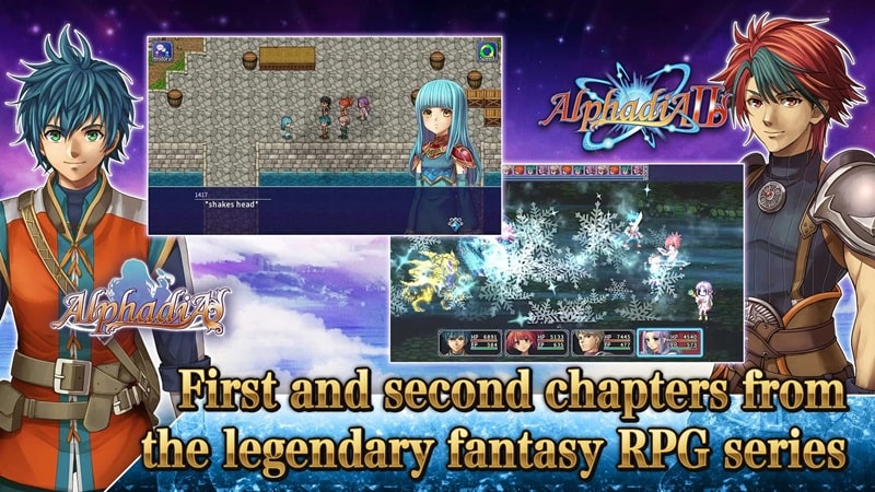 RPG Alphadia I &amp; II APK - screenshot 2