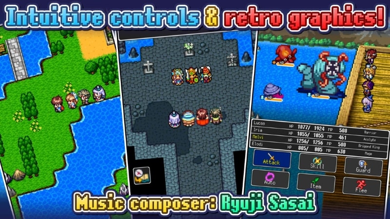 RPG Dragon Lapis APK - screenshot 2