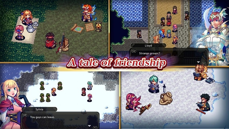 RPG Legend of the Tetrarchs APK - screenshot 1