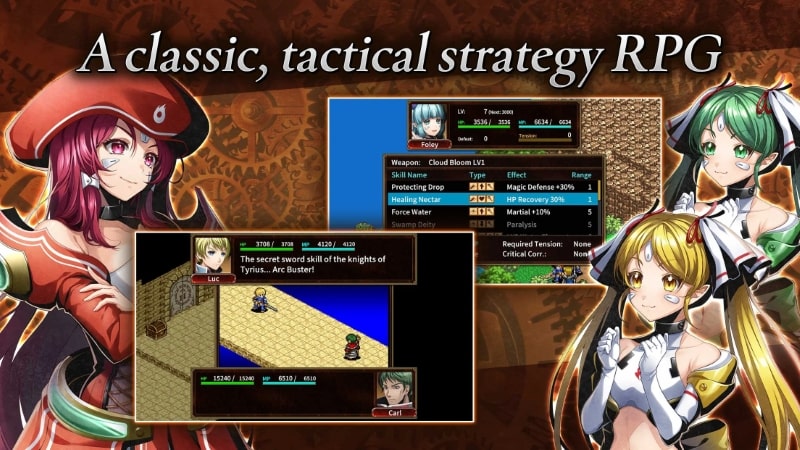 SRPG Eldgear APK - screenshot 4