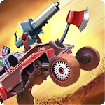 War Cars 2: Online Multiplayer 2D Car Battle MOD APK icon