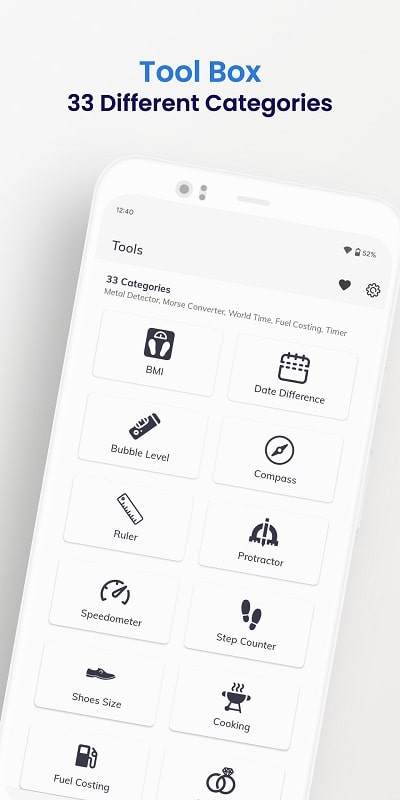 All Unit Converter & Tools APK - screenshot 2