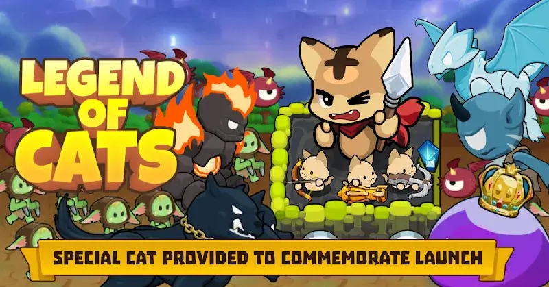 Idle Legend of Cats - screenshot 1