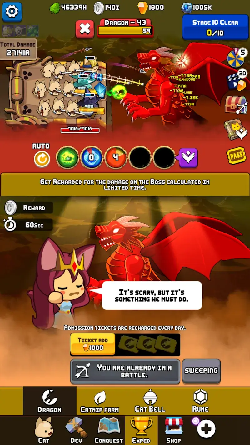 Idle Legend of Cats - screenshot 3