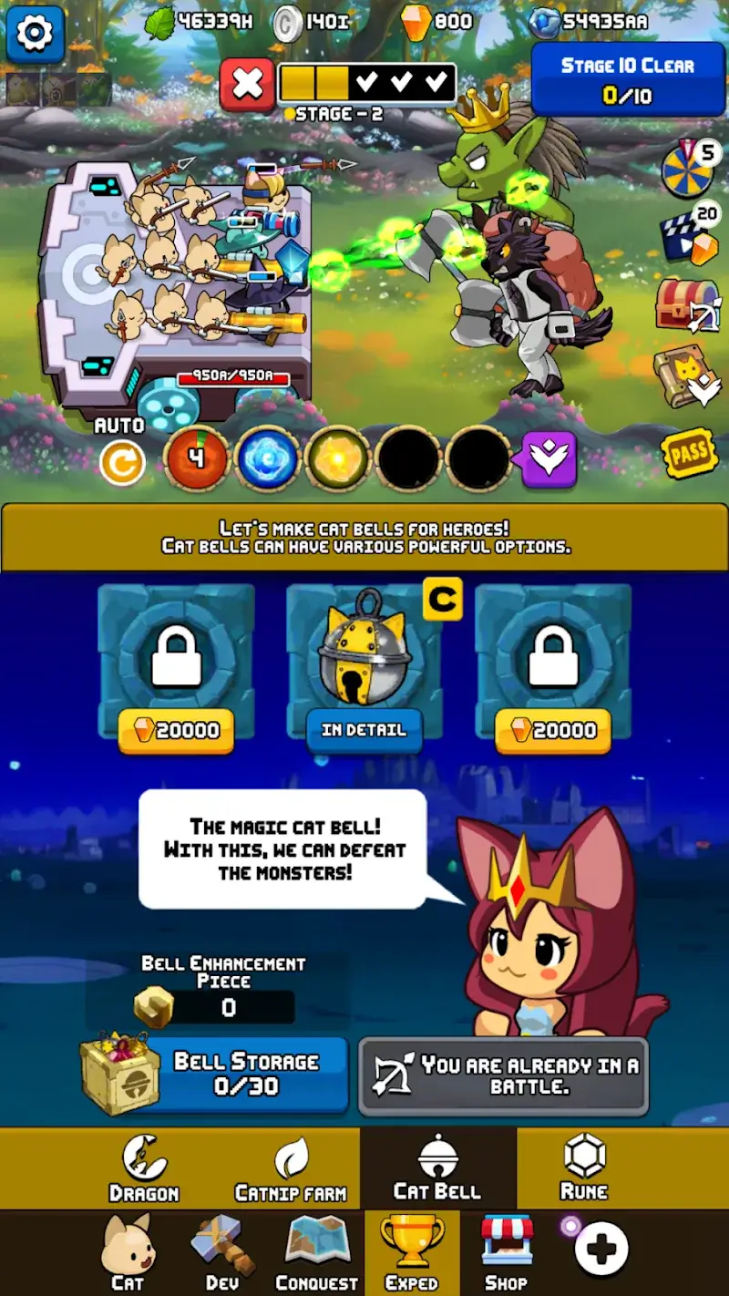 Idle Legend of Cats - screenshot 4