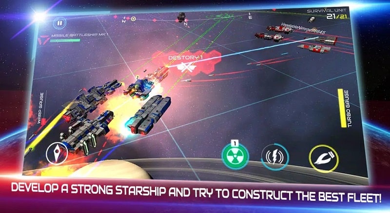 Starship Battle APK - screenshot 3