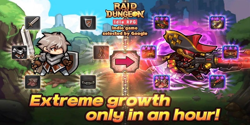 Raid the Dungeon APK - screenshot 3