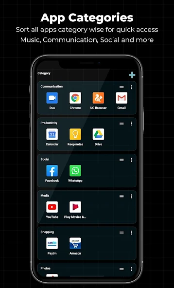 Alpha Hybrid Launcher - screenshot 7