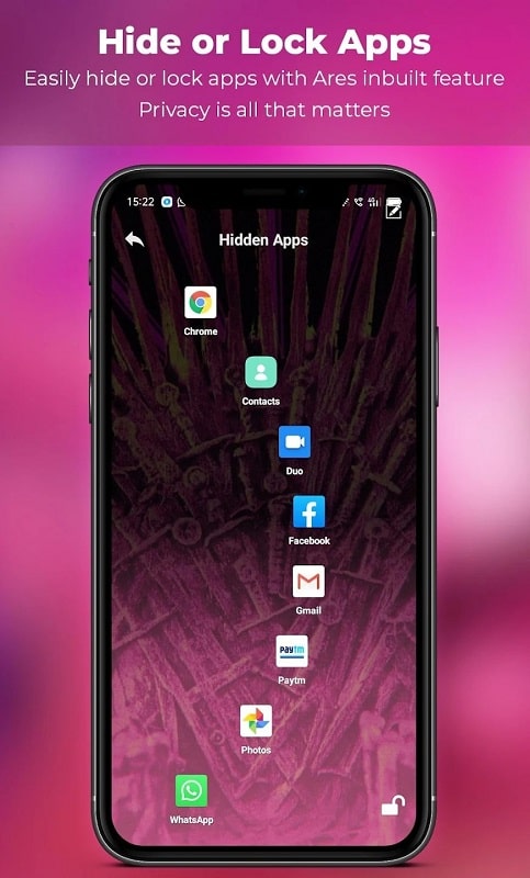 Ares Launcher Prime APK - screenshot 4