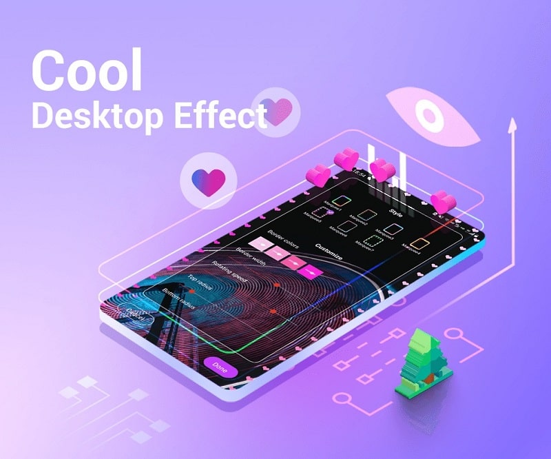 3D Launcher APK - screenshot 4