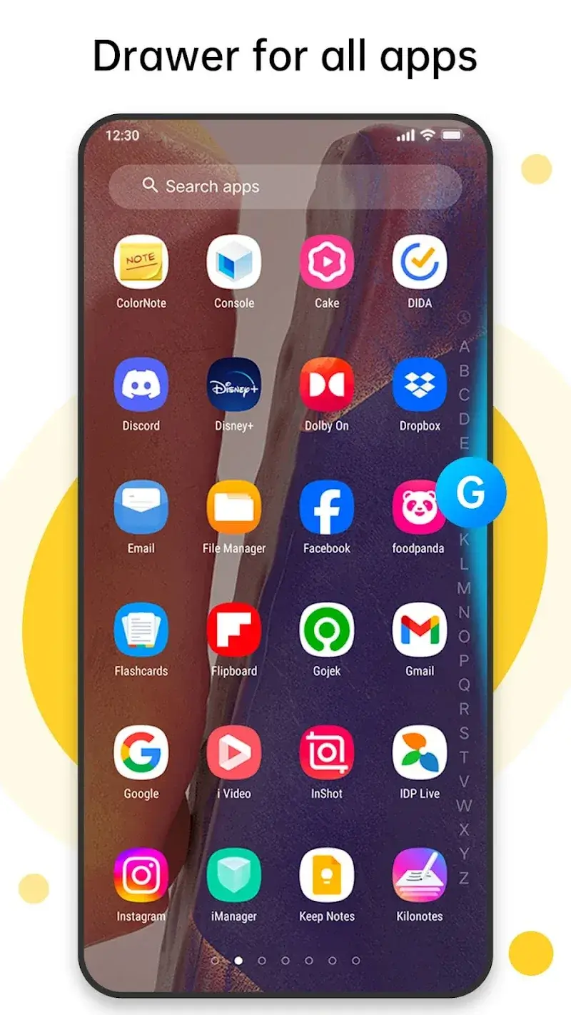 Perfect Galaxy Note20 Launcher - screenshot 2