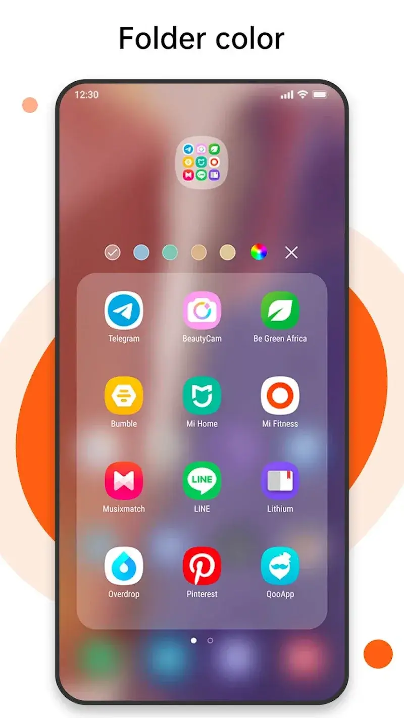 Perfect Galaxy Note20 Launcher - screenshot 6
