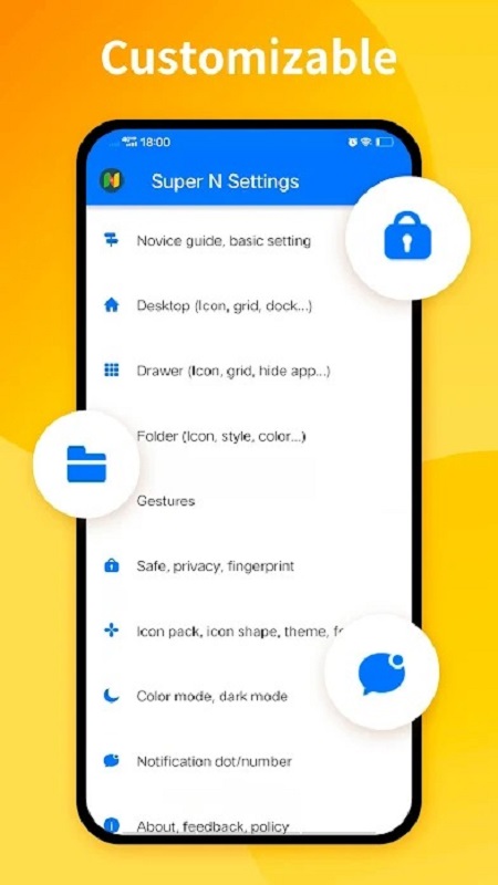 Super N Launcher APK - screenshot 5