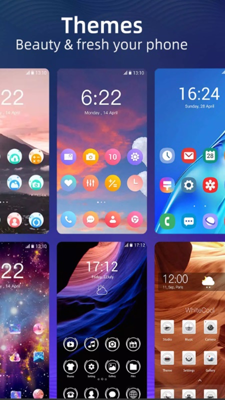 Pie Launcher version 2025 APK - screenshot 2